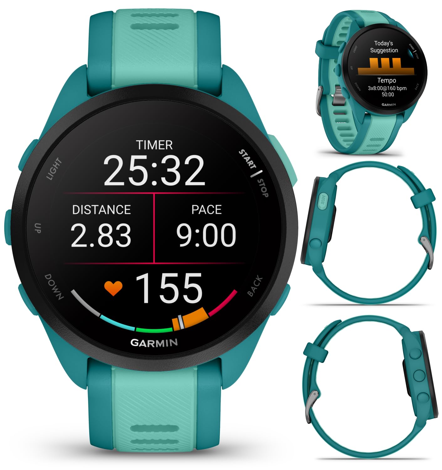 ☆美品☆GARMIN FORERUNNER 165 Amazon.com: Wearable4U - Garmin Forerunner 165 Music Running